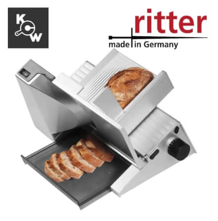 เครื่องสไลด์ขนมปังแบบมอเตอร์ Ritterwerk Amido 3 65 วัตต์ (558.021) สีเงิน_6