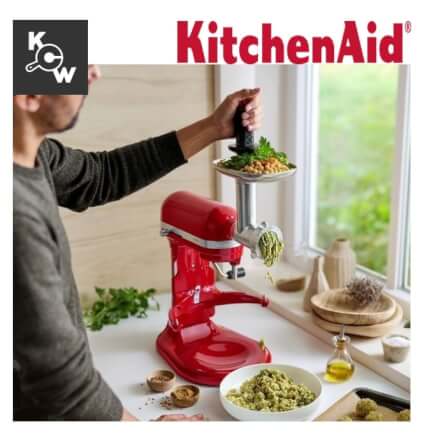 เครื่องนวดแป้งขนมปัง KitchenAid 5KSM60SPXTER 375 วัตต์ ขนาด 6 ลิตร สีแดง _6