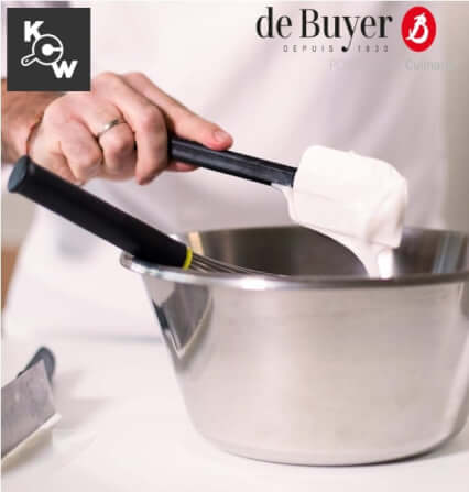 สปาตูล่าซิลิโคนทนความร้อน de buyer 4740.24N สูงสุด +260°C ยาว 25ซม_6