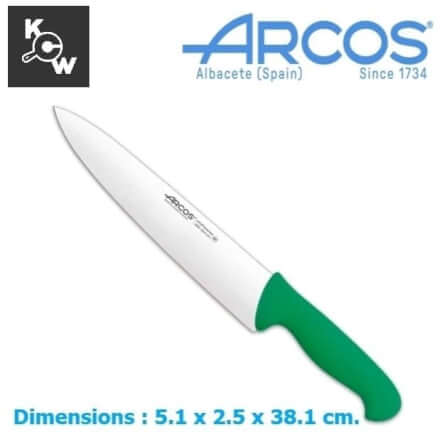 มีดทำครัว Arcos 292221 ขนาด 25 ซม. สีเขียว_6