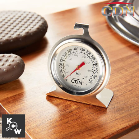 เครื่องวัดอุณหภูมิเตาอบความร้อนสูง CDN POT750X สีเงิน_6