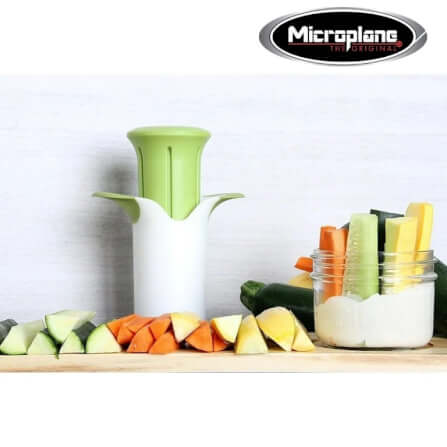 มีดหั่นผักผลไม้แสตนเลส Microplane PT3113 สีเขียว/ขาว_6