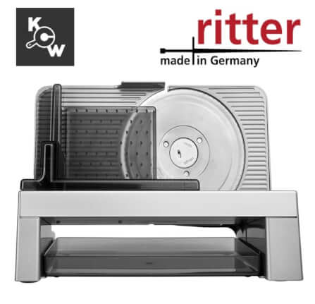 เครื่องสไลด์ขนมปังแบบมอเตอร์ Ritterwerk Arcus 3 65 วัตต์ (515.023) สีเงิน_7