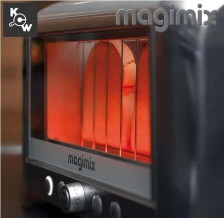 เครื่องปิ้งขนมปัง Magimix MA2306-RE Vision 11540 สีแดง_7