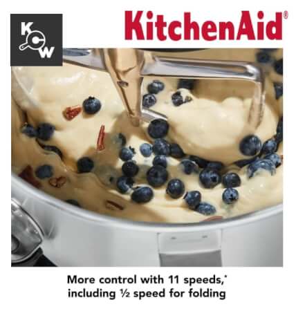 เครื่องนวดแป้งขนมปัง KitchenAid 5KSM60SPXTER 375 วัตต์ ขนาด 6 ลิตร สีแดง _7