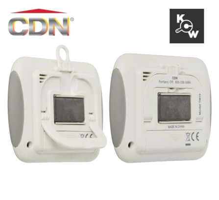 นาฬิกาจับเวลาในครัวตัวเลขใหญ่พิเศษ CDN TM15 สีขาว_7