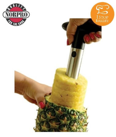 ที่คว้านแกนสับปะรดสเตนเลส Norpro 5132 ขนาด 24 ซม._7