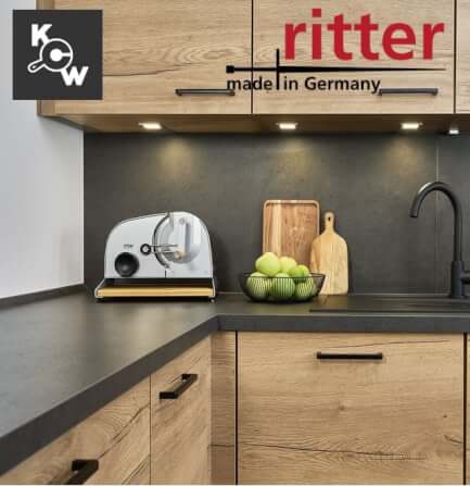 เครื่องสไลด์ขนมปังแบบมือหมุน Ritterwerk Piatto 5 (107.022) สีเงิน_8