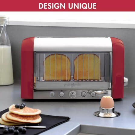 เครื่องปิ้งขนมปัง Magimix MA2306-RE Vision 11540 สีแดง_8