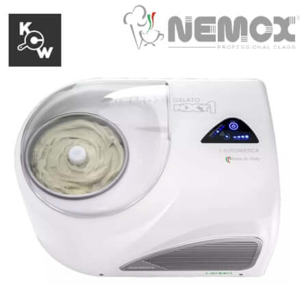 เครื่องทำไอศกรีมเจลาโต้ Nemox NXT1 Automatic MA2927 I-Green 150วัตต์ สีขาว_8