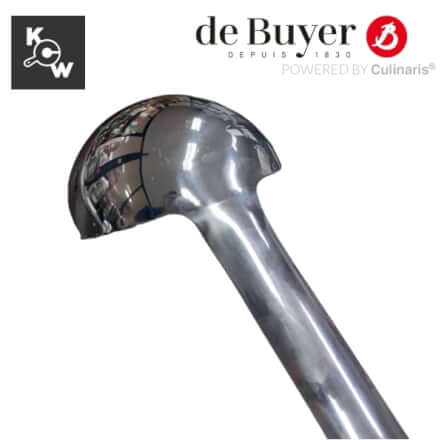 ทัพพีสเตนเลสแบบชิ้นเดียว de Buyer 3021.12 กว้าง 12 ซม._8