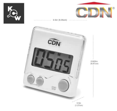 นาฬิกาปลุกจับเวลา CDN TM7-W สีขาว_8