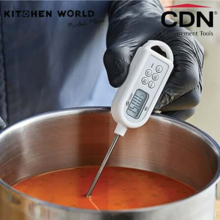 เทอร์โมมิเตอร์ก้านยาวกันน้ำ CDN PT2130-450L ขนาด 20 ซม._8
