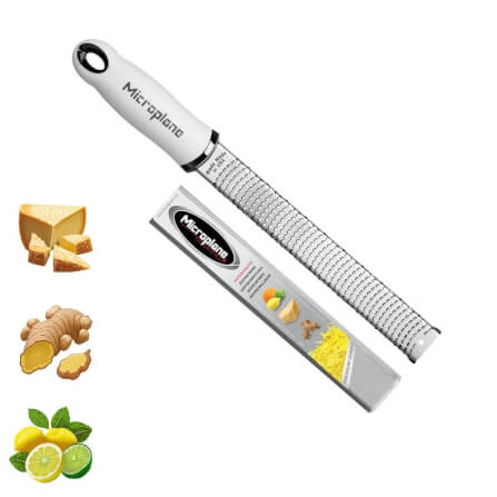 มีดขูดผิวมะนาวคลาสสิกพรีเมี่ยม Microplane PT0075-WH สีขาว_8