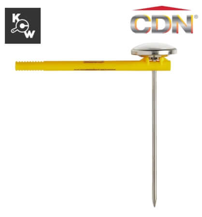 เครื่องวัดอุณหภูมินมเอสเปรสโซ CDN IRB220-F สีเงิน_9