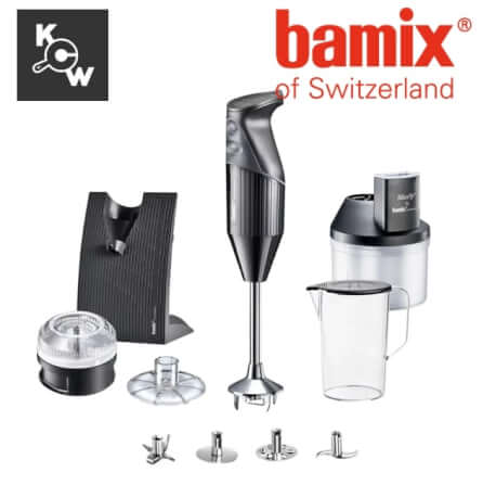 เครื่องปั่นอาหารแบบมือถือ Bamix Switzerland MA0728 Superbox 200W สีดำ_9