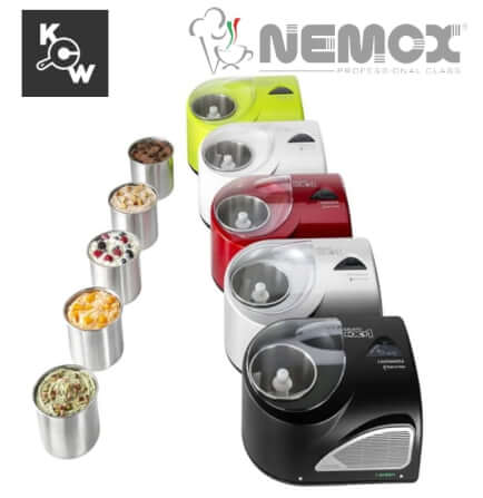 เครื่องทำไอศกรีมเจลาโต้ Nemox NXT1 Automatic MA2929 I-Green 150วัตต์ สีแดง_11