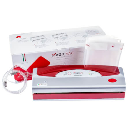 เครื่องซีลสูญญากาศ MagicVac V402PK3 Genius สีเงินแดง_10