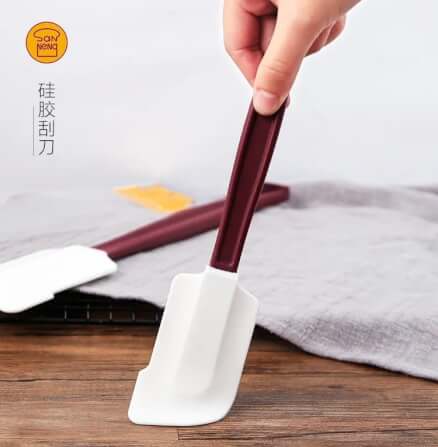 ไม้พายซิลิโคนทนความร้อน Sanneng SN4757 ขนาด 26 ซม._10
