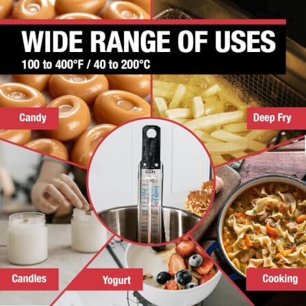 เทอร์โมมิเตอร์สำหรับทำขนมและทอด CDN TCG400 ทรงไม้บรรทัด_11
