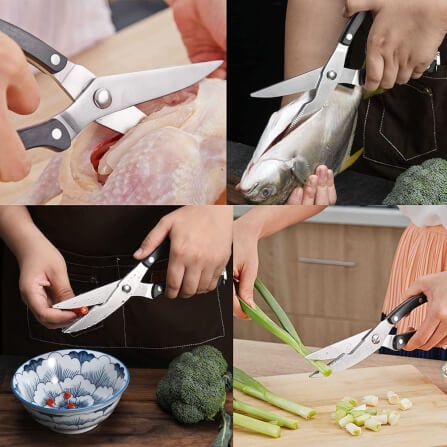 กรรไกรสำหรับตัดอาหารประเภทปีก Norpro PT1799 สแตนเลส ขนาด 25.5 ซม._9