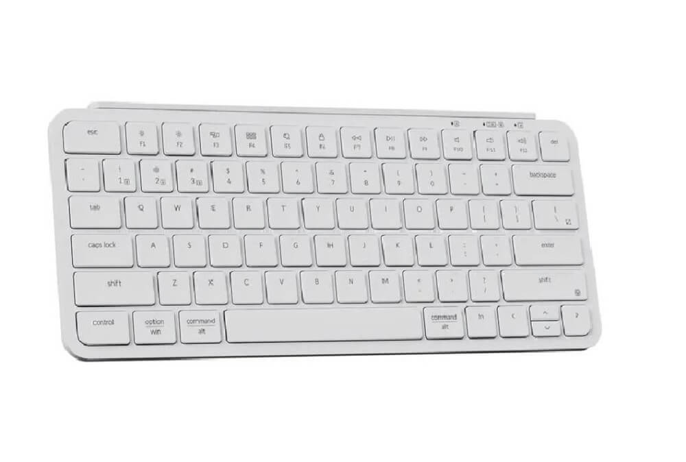 คีย์บอร์ดไร้สาย Keychron B1 Pro สีขาว