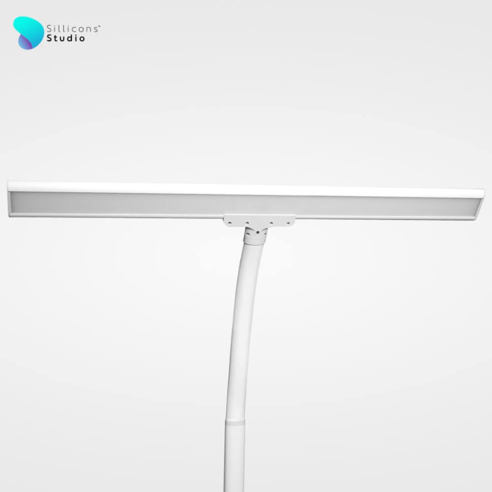 ไฟตั้งโต๊ะ LED Light bar by Sillicons V.2 สีขาว [รับประกัน 1 ปี]