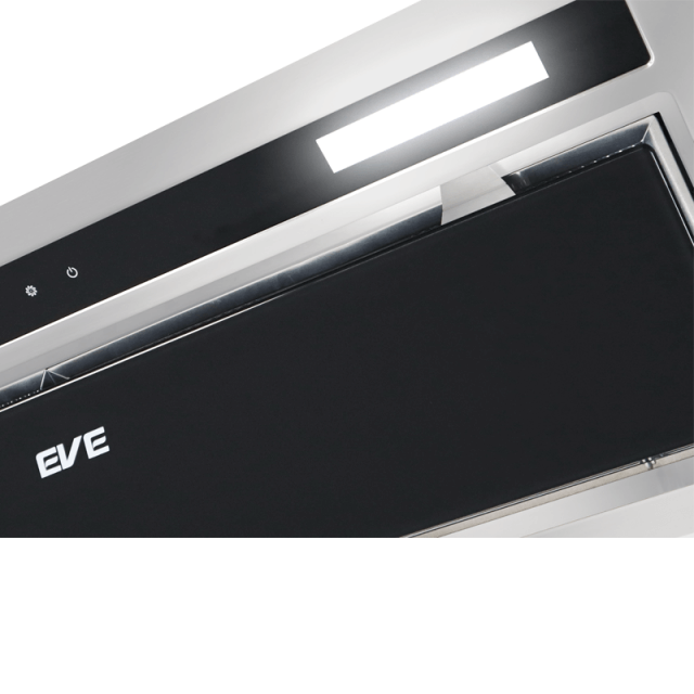 ชุดเซต เตาฝังแม่เหล็กไฟฟ้า 4 หัว + เครื่องดูดควันแบบฝัง EVE รุ่น HB60-4INDBRIDGE/TCR + HBI-SKYLINE-75 BLACK สีดำ เตาขนาด 60 เซนติเมตร เครื่องดูดควันขนาด 75 เซนติเมตร