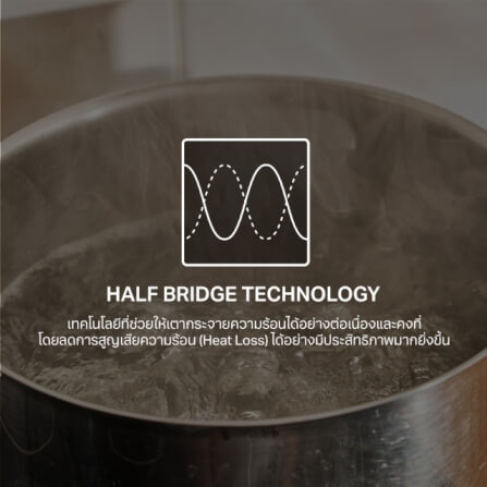ชุดเซต เตาฝังแม่เหล็กไฟฟ้า 2 หัว + เครื่องดูดควันติดผนัง EVE รุ่น HB60-4INDBRIDGE/TCR + HC-LOFTBOX-60 ขนาด 60 ซม. สีดำ_5