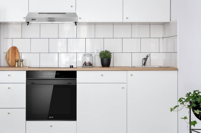ชุดเซต เตาฝังไฟฟ้าเซรามิค 2 หัว + เครื่องดูดควันแบบฝัง EVE  HB30-2CEM/SC ขนาด 30 CM.  HF-HSM102AT-60 ขนาด 60 CM. 