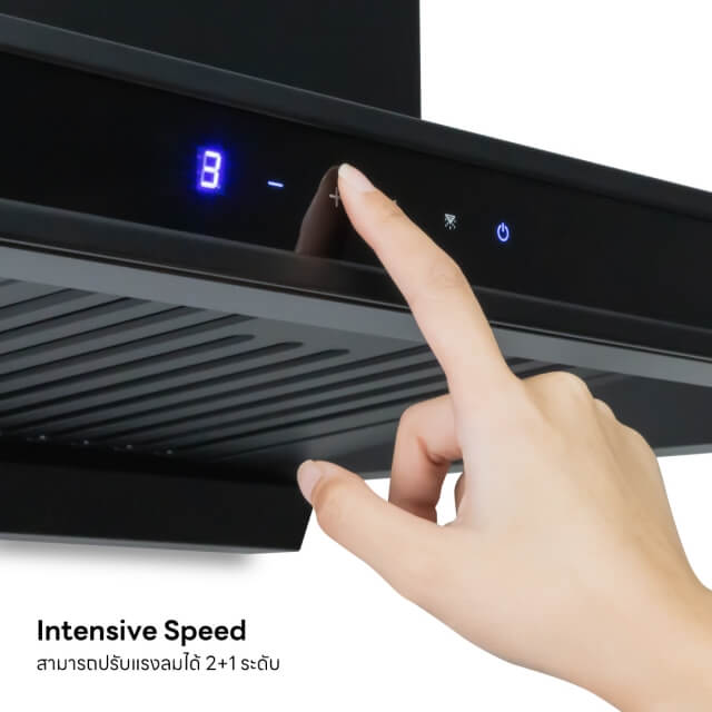 ชุดเซต เตาฝังไฟฟ้าเซรามิค 4 หัว + เครื่องดูดควันแบบฝัง EVE HC-MAXIMUS-90 + HB60-4CEM/SC