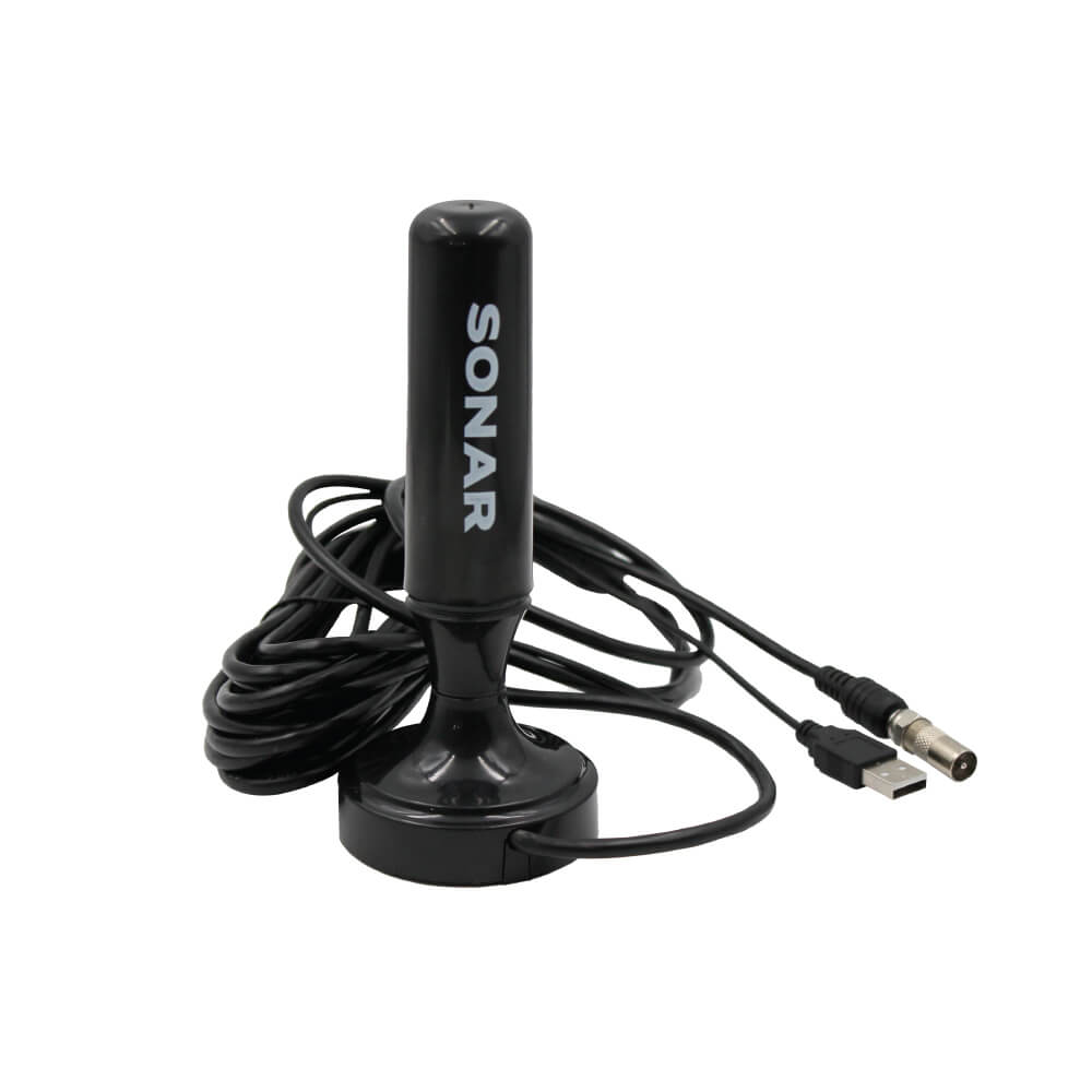 เสาทีวีดิจิตอล เสาอากาศ ดิจิตอลทีวี ภายในบ้าน ติดตั้งง่าย SONAR รุ่น DAT-02
