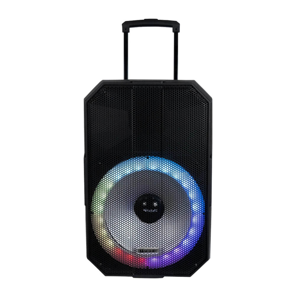 ลำโพงบลูทูธ McRock รุ่น DHT-730DF(M150) 15 นิ้ว แถมไมโครโฟน 2 ตัว มีแบตเตอรี่ในตัว
