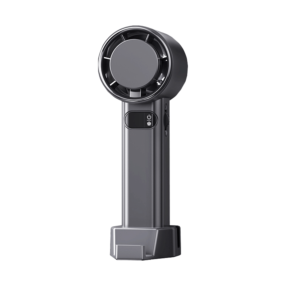 พัดลมพกพา พัดลมมือถือ Sonar FLYBIRD 3in1 รุ่น WT-F83 แบตเตอรี่ 4800mAh ชาร์จไฟได้ จอแสดงผล LED สีดำ