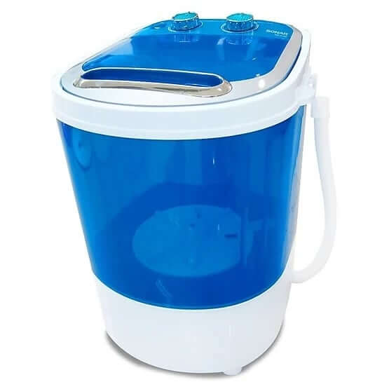 เครื่องซักผ้ามินิฝาบน SONAR รุ่น EW-A160 ฟังก์ชั่น 2 In 1  3 KG. สีน้ำเงิน