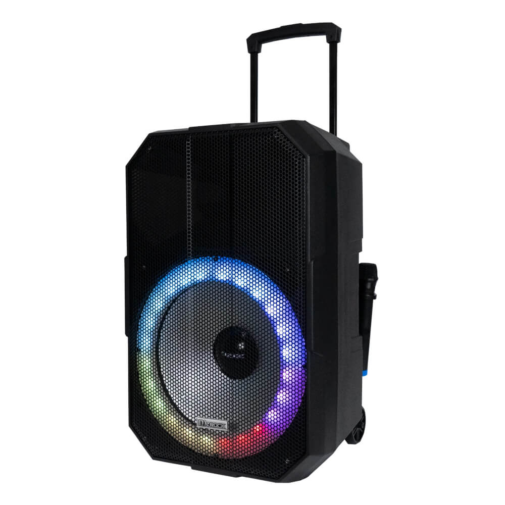 ลำโพงบลูทูธ McRock รุ่น DHT-730DF(M150) 15 นิ้ว แถมไมโครโฟน 2 ตัว มีแบตเตอรี่ในตัว