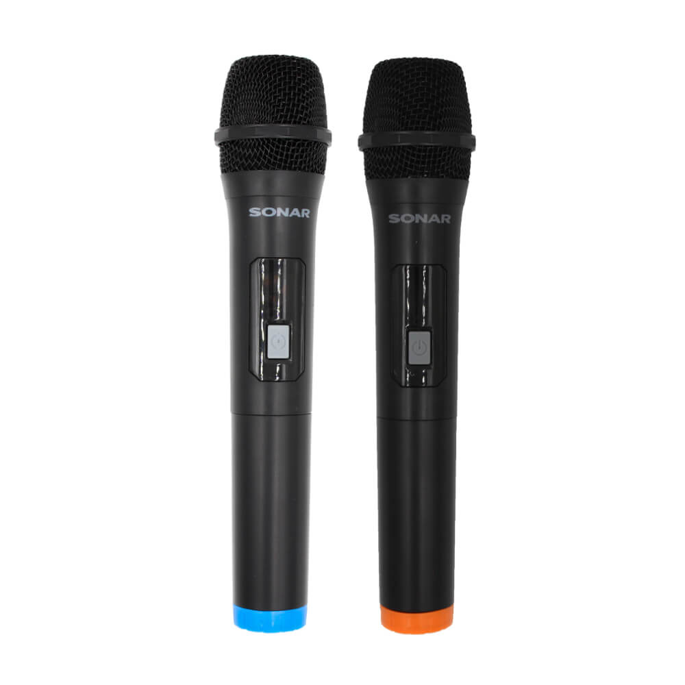ไมโครโฟนไร้สาย VHF SONAR รุ่น VM-200 สีดำ (คู่)_1