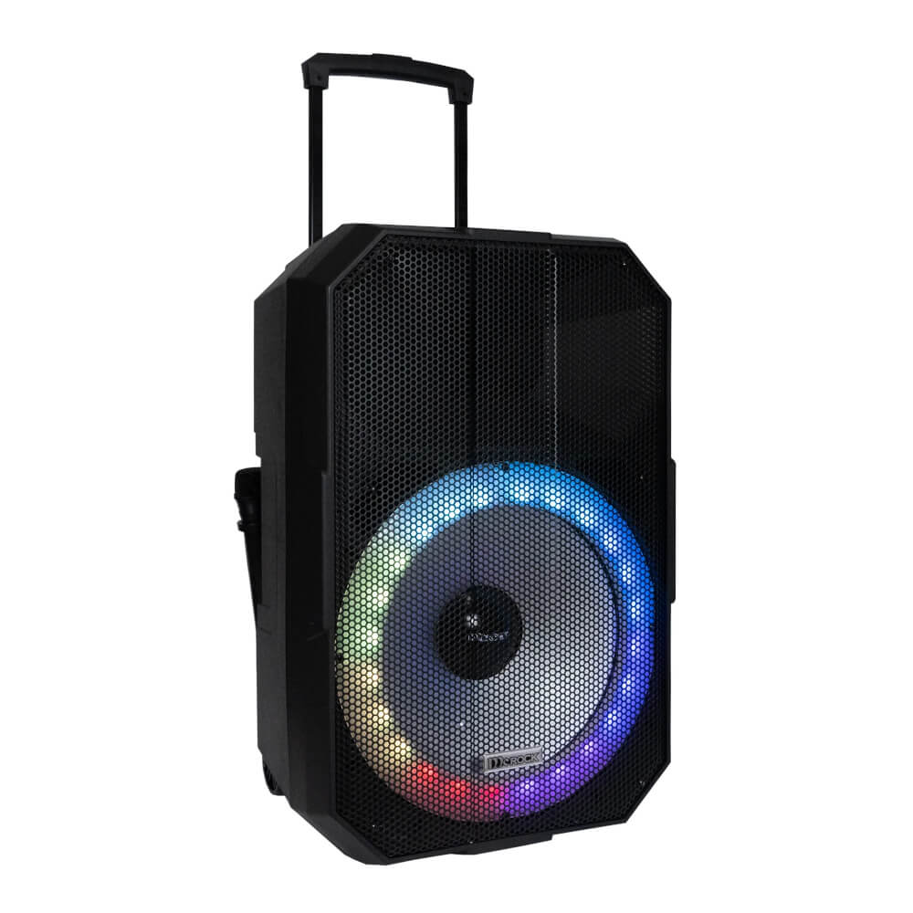 ลำโพงบลูทูธ McRock รุ่น DHT-730DF(M150) 15 นิ้ว แถมไมโครโฟน 2 ตัว มีแบตเตอรี่ในตัว