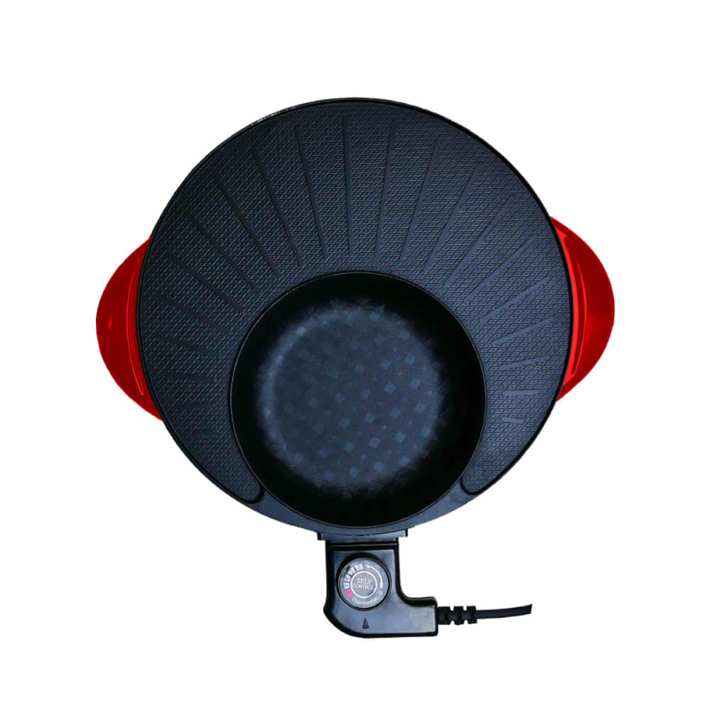 เตาปิ้งย่างไฟฟ้า SONAR รุ่น SF-M55 ขนาด 11 นิ้ว สีแดง