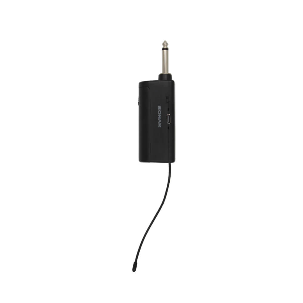 ไมโครโฟนไร้สาย VHF SONAR รุ่น VM-200 สีดำ (คู่)_2