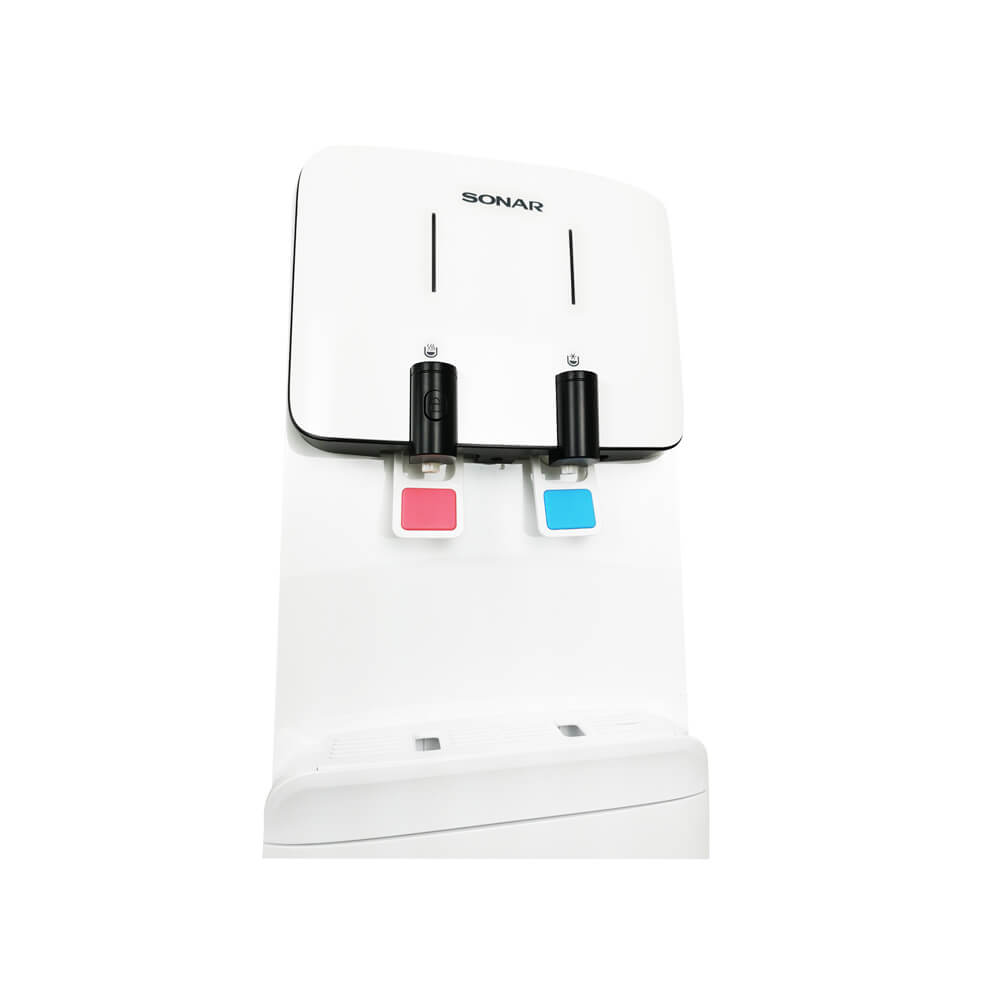 ตู้น้ำดื่ม ร้อน-เย็น 2 หัว แบบตั้งพื้น SONAR รุ่น WD-CS207HC สีขาว