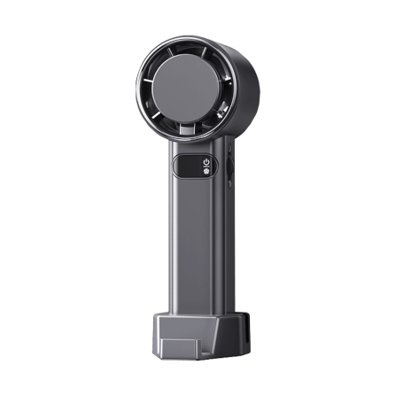พัดลมพกพา พัดลมมือถือ Sonar FLYBIRD 3in1 รุ่น WT-F83 แบตเตอรี่ 4800mAh ชาร์จไฟได้ จอแสดงผล LED สีดำ_0