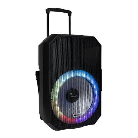 ลำโพงบลูทูธ McRock รุ่น DHT-730DF(M150) 15 นิ้ว แถมไมโครโฟน 2 ตัว มีแบตเตอรี่ในตัว_2