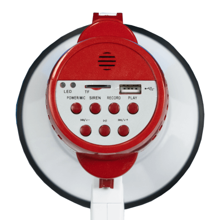โทรโข่ง Sonar รุ่น MG-08RU  รองรับการอัดเสียง มีไซเรน Bluetooth _2