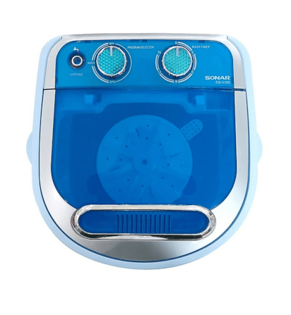 เครื่องซักผ้ามินิฝาบน SONAR รุ่น EW-A160 ฟังก์ชั่น 2 In 1  3 KG. สีน้ำเงิน_5