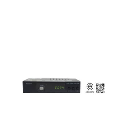 กล่องรับสัญญาณดิจิตอลทีวี  SONAR รุ่น HD-T2F11  รองรับ HDMI FullHD สายAV_9