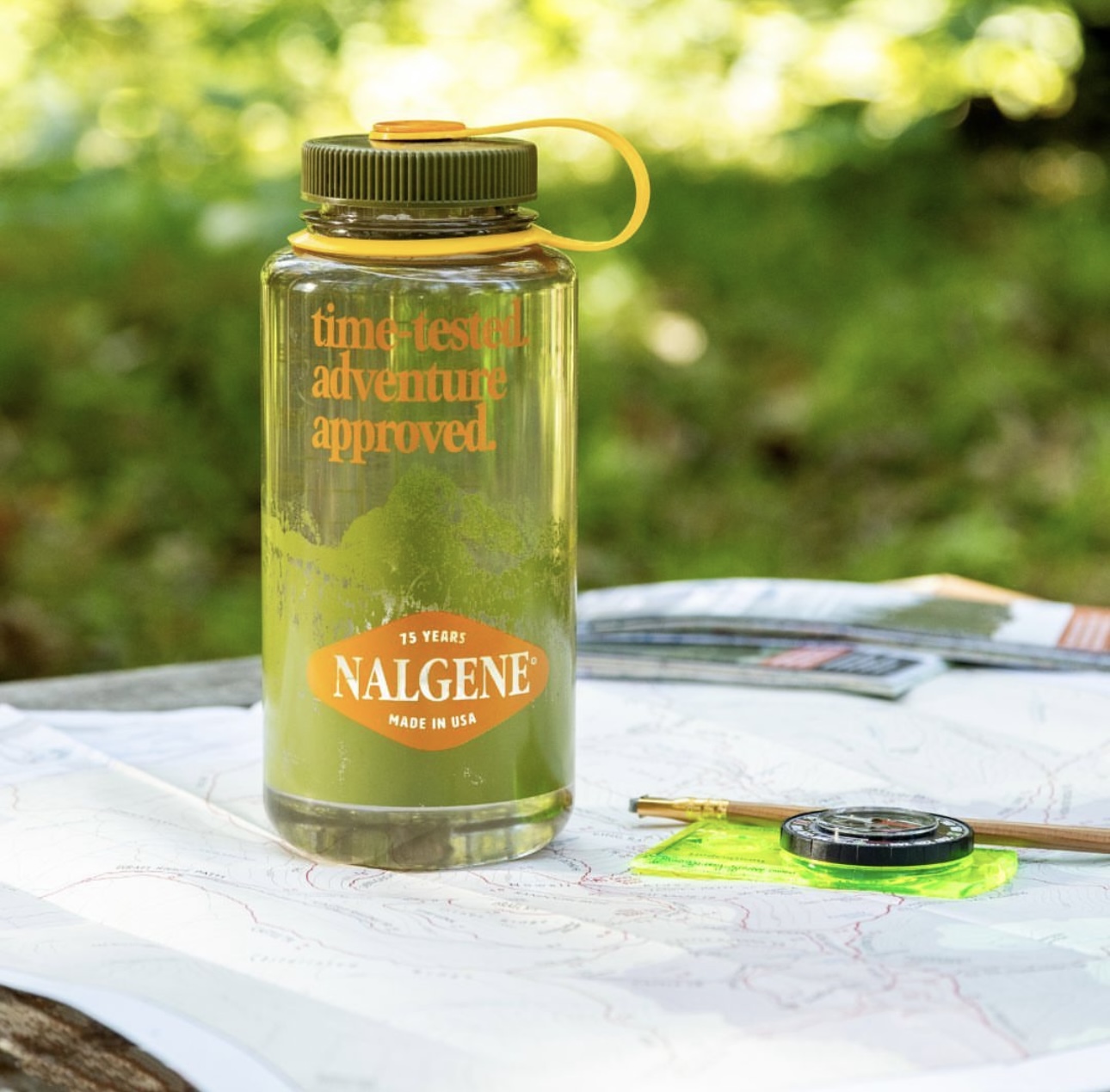 ขวดน้ำปากกว้าง NALGENE รุ่น ULTRALITE ขนาด 32 ออนซ์ การผจญภัยฉลองครบรอบ 75 ปี_4