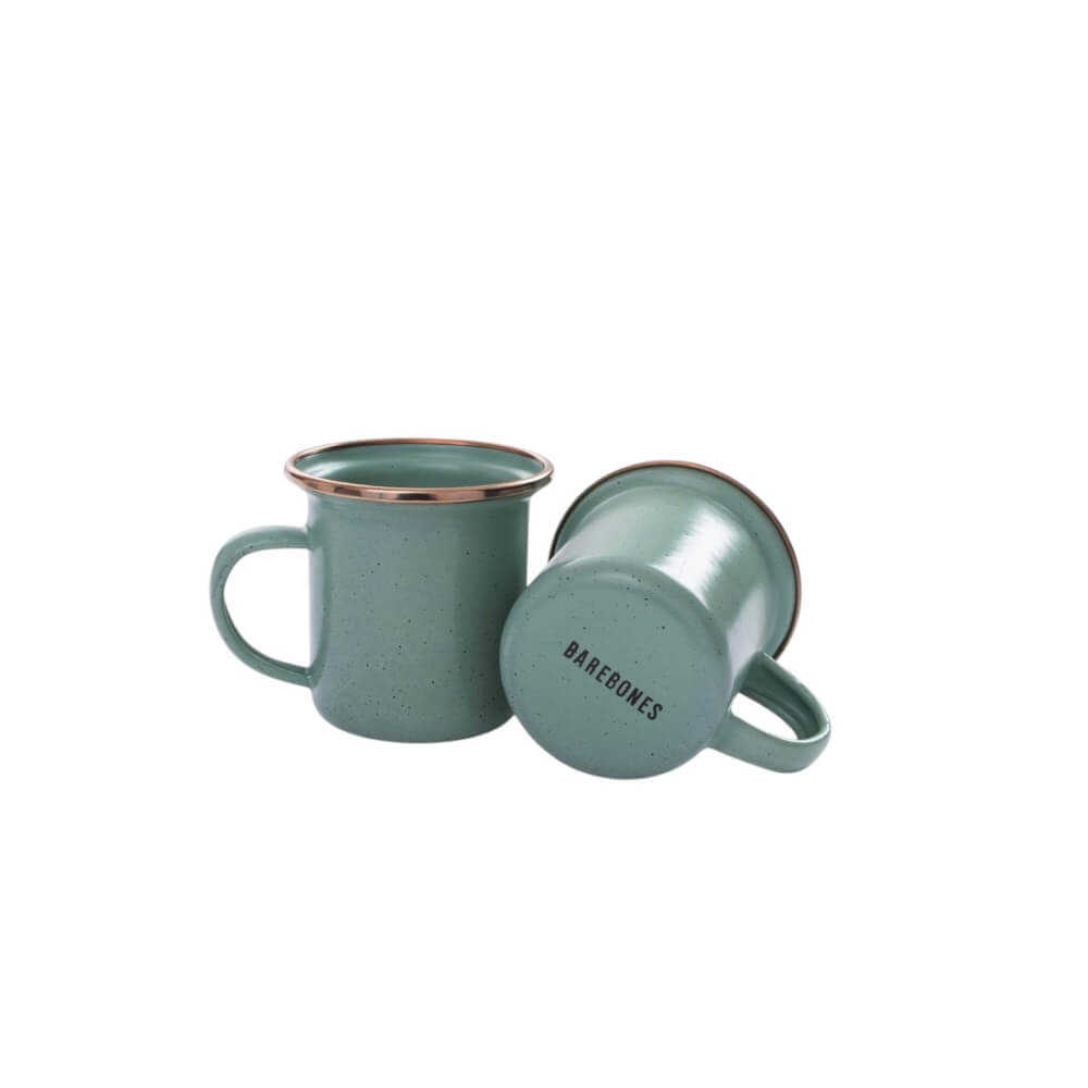 แก้วเคลือบอีนาเมล Barebones ไซส์ Espresso สีมิ้นท์