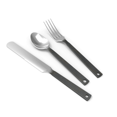 ชุดช้อนส้อม Barebones ขัดเงา_1