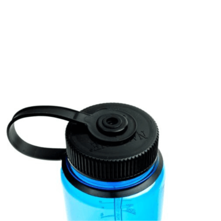 ขวดน้ำปากกว้าง NALGENE ขนาด 16 ออนซ์ สีน้ำเงินสเลทพร้อมห่วงปิดด้านบนสีดำ_2
